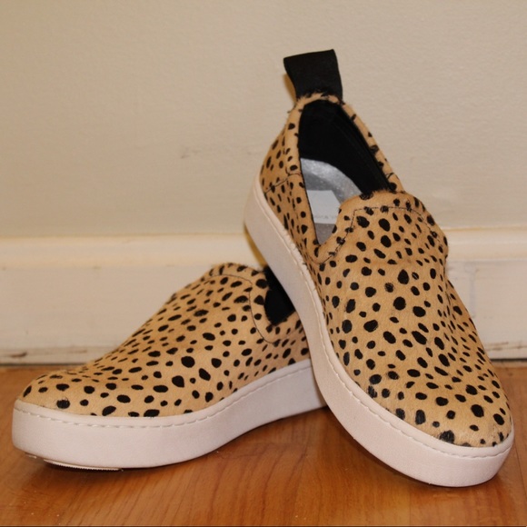 Dolce Vita Shoes - Dolce Vita animal print slip on sneakers
